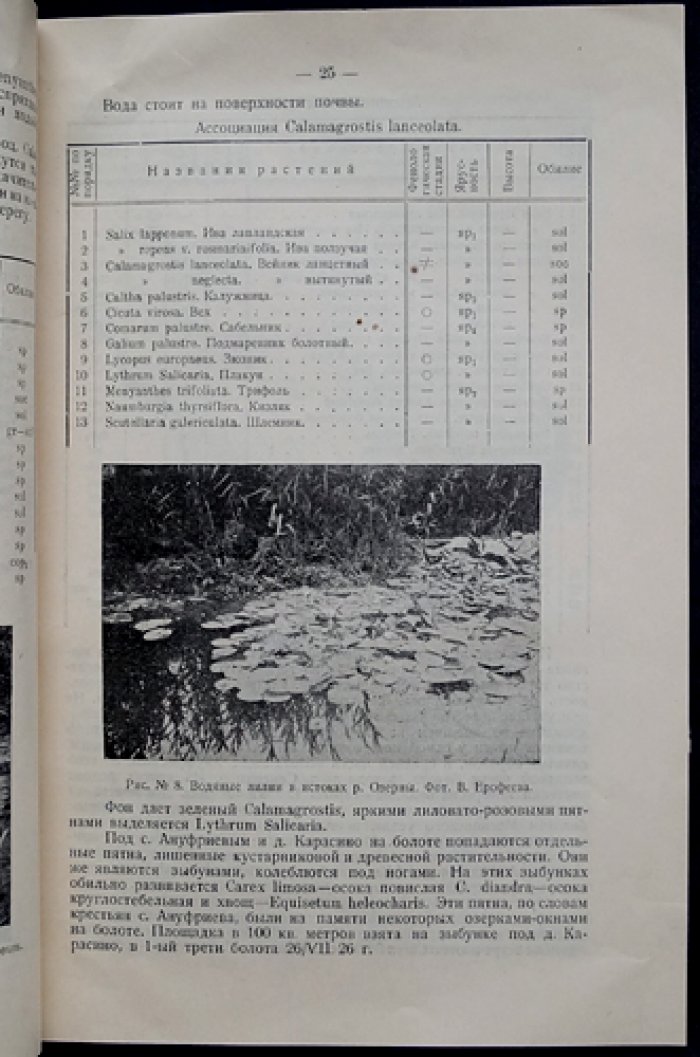 Озёра Тростенское и Чудцево: очерки о растительности, птицах и охотничьих угодьях (вып. 6, ч. 1–4)