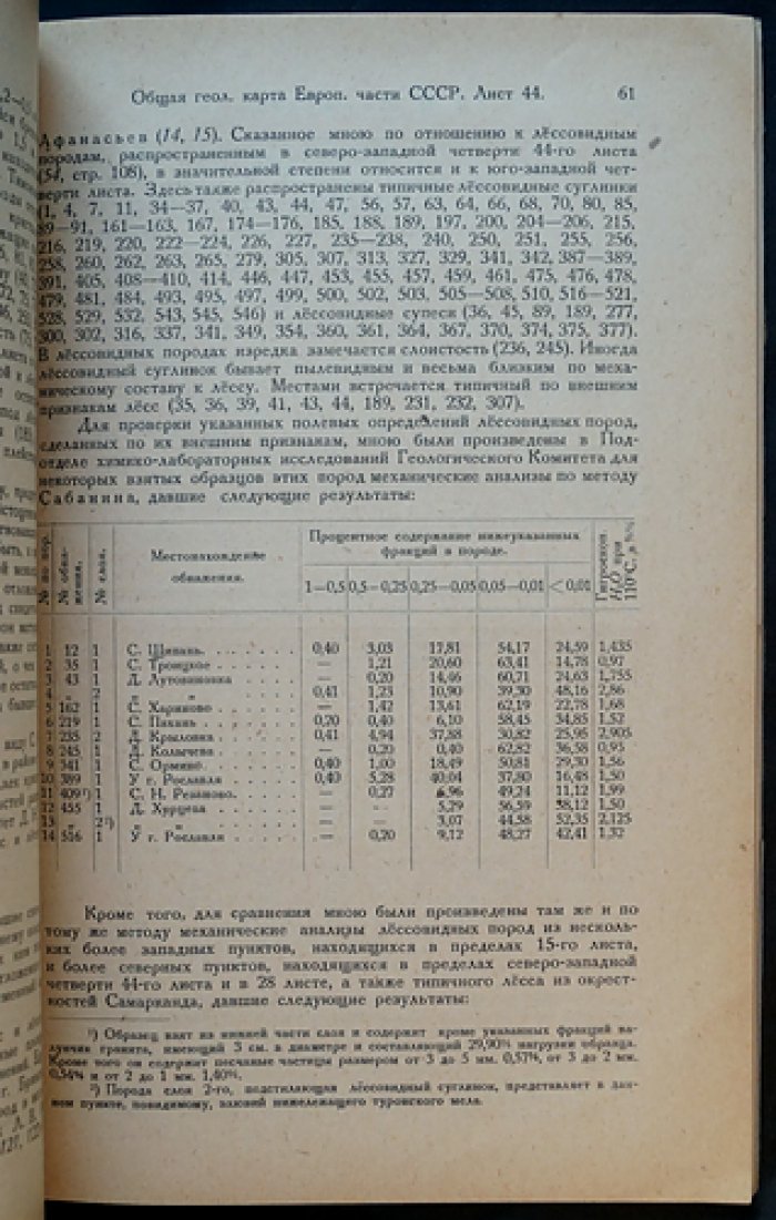 Общая геологическая карта Европейской части СССР. Лист 44 (Юго‑западная четверть). Карты и разрезы с пояснениями