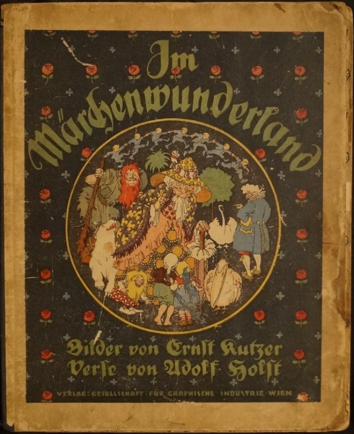 А. Хольст. В стране волшебных сказок / Im Marchenwunderland (иллюстрированная книга со стихами и рисунками)