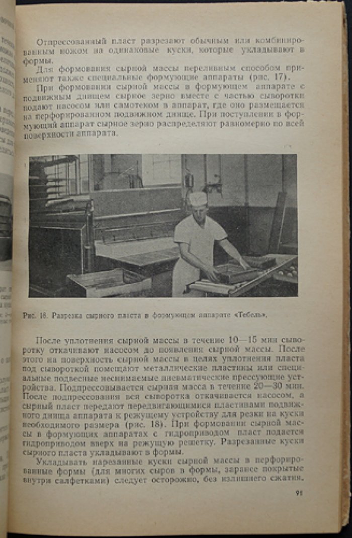 Технология сыра: общая и частная технология производства, ускоренные и поточные методы. Виды сыров СССР