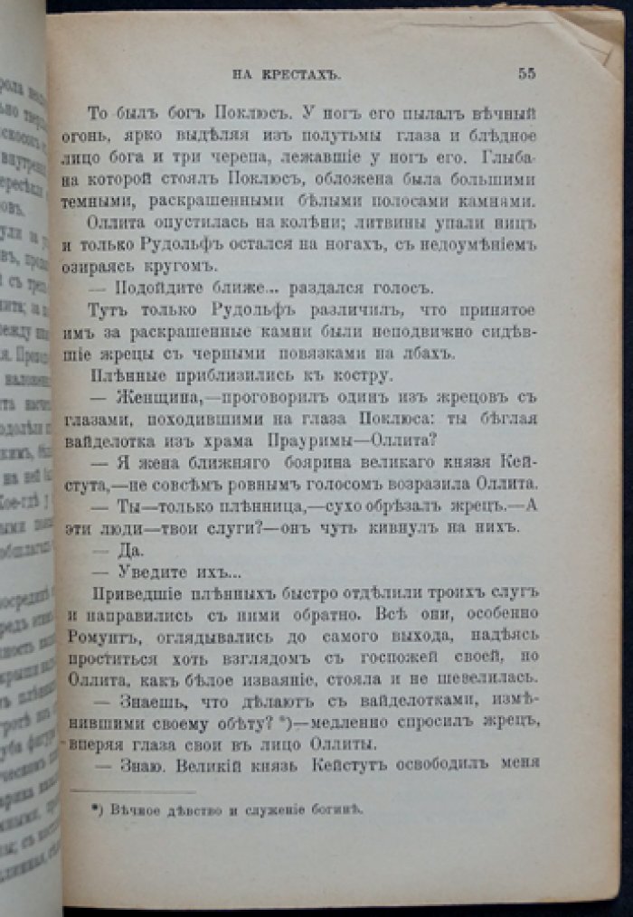 На крестах: историческая повесть о средневековой Литве (времен основания христианства)