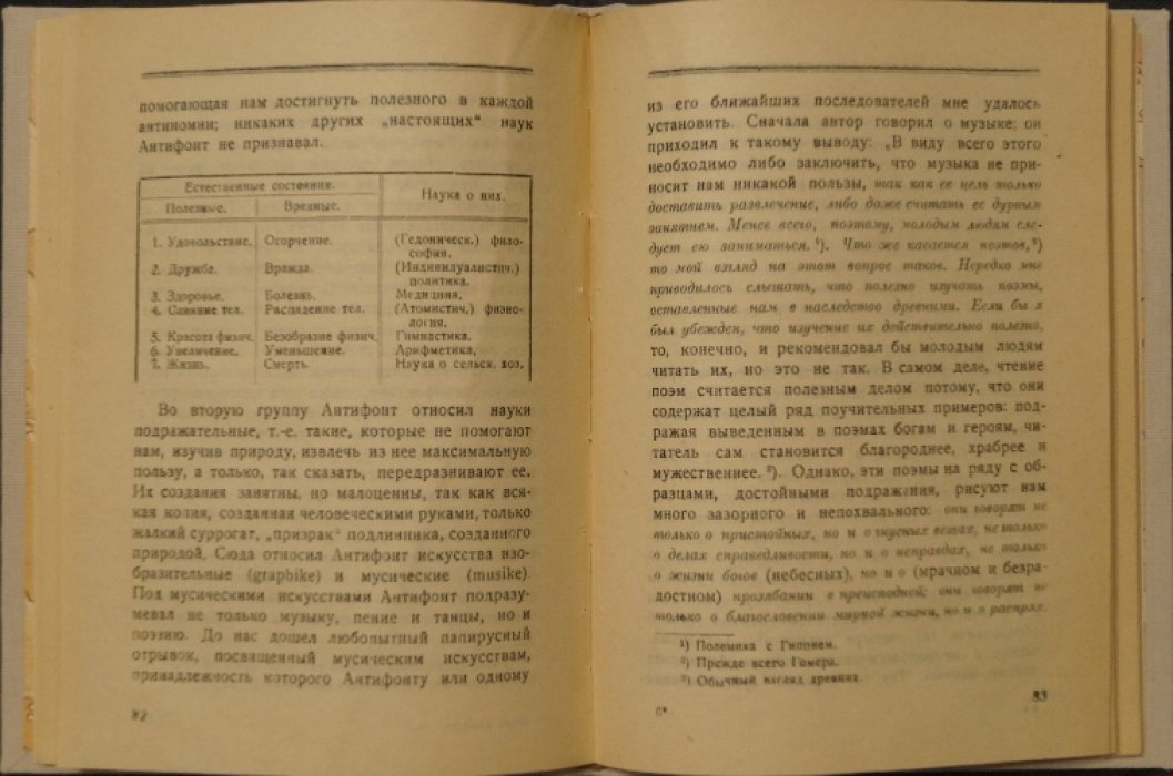 Антифонт: жизнь, идеи и ранние истоки анархической мысли (С. Я. Лурье)
