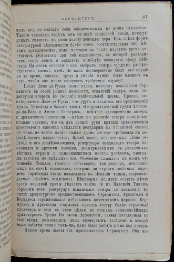 Мигель де Сервантес Сааведра: жизнь и литературная деятельность (биографический очерк из серии «Жизнь замечательных людей»)