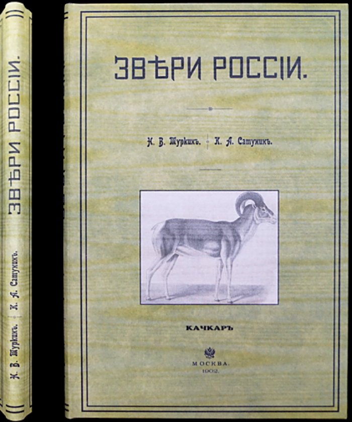 Звери России. Том IV, Выпуск VII: Полорогие жвачные (сайга, газель, горные козлы и бараны)