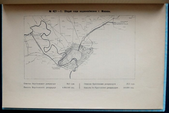 Водоснабжение Москвы (1779–1925). История Мытищинского и Москворецкого водопроводов с чертежами и схемами