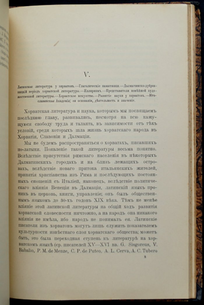 Липовский А. Л. Хорваты: история, быт, жизнь и литература Хорватии и Словении (с картой Хорватии, Славонии и Далмации)