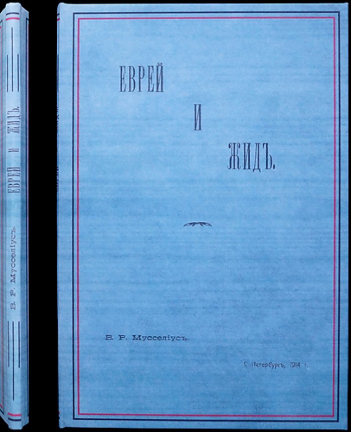 Еврей и жид: полемическая работа (СПб., 1914) — редкое издание