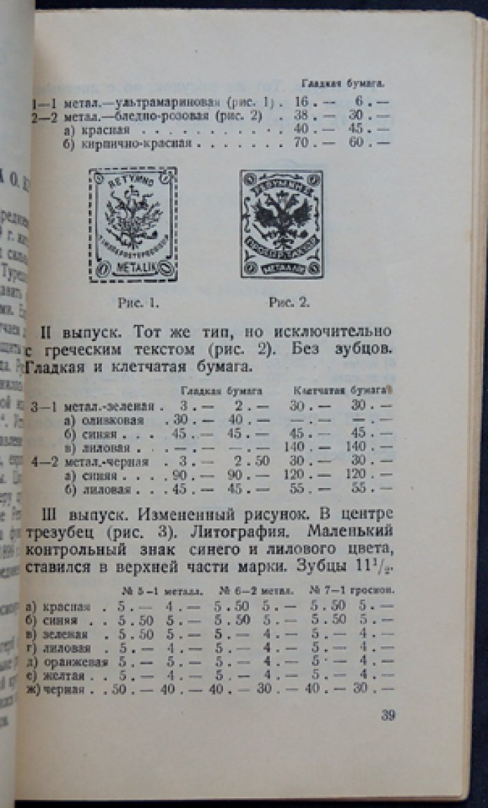 Каталог почтовых марок и цельных вещей. Выпуск II: Империалистическая Россия (под ред. Ф. Г. Чучина)