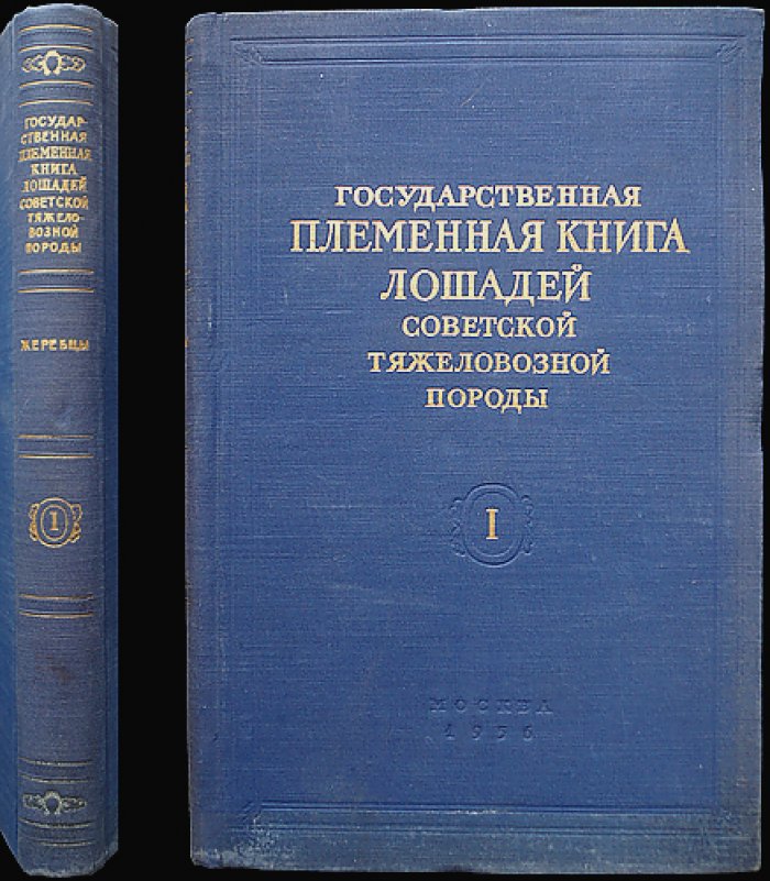 Государственная племенная книга лошадей советской тяжеловозной породы. Том I: Жеребцы