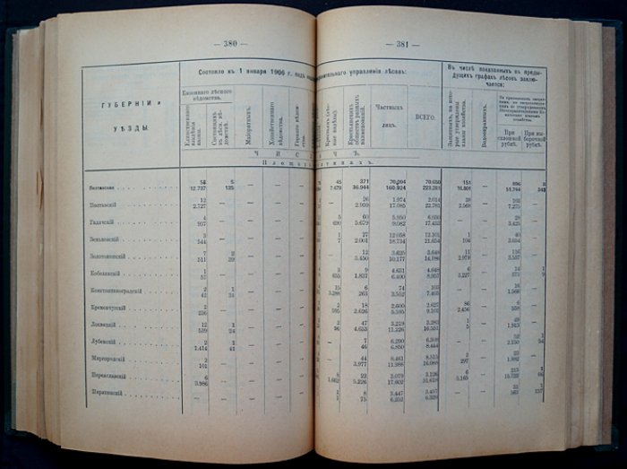 Отчет по лесному управлению за 1905 год (Лесной департамент). Законодательные распоряжения, организация управления, хозяйство лесов и лесоохранная деятельность