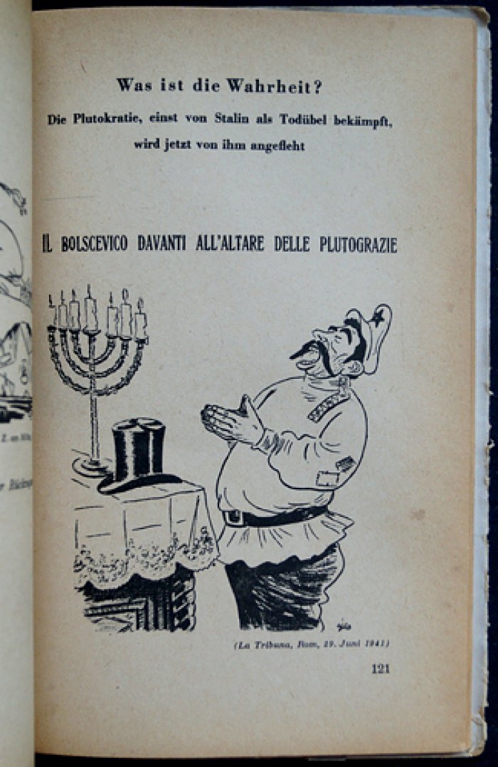 Сталин в свете прессы и карикатуры (немецкое издание, 1941)