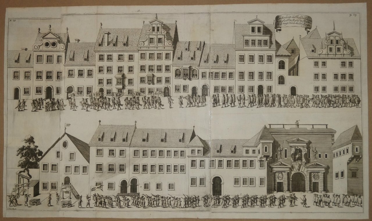 Шествие арбалетчиков и городской стражи Дрездена (Der Armbrust und Buchssen Schutzen Aufzug aus der Raths zu Dresden...)