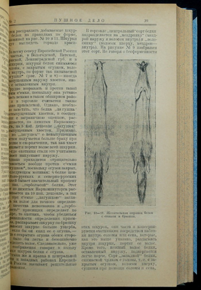 Пушное дело. Ежемесячный журнал (№ 1–7, 1925) — охотничье хозяйство, заготовка пушнины