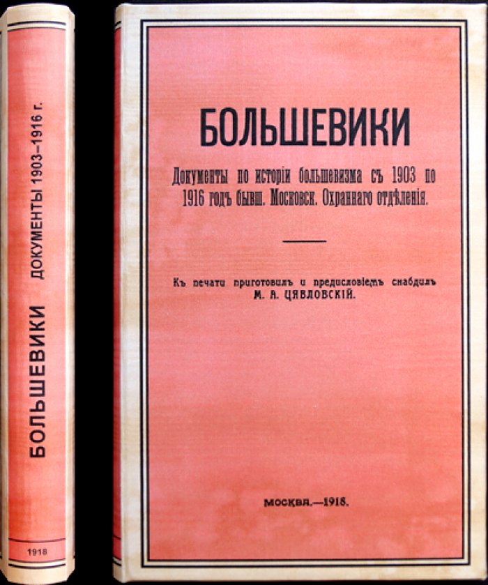 Большевики. Документы по истории большевизма (1903–1916) из архивов Московского охранного отделения