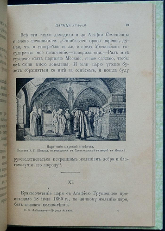 Царица Агафья Семеновна: Записки вельможной панны (с портретами и видами)