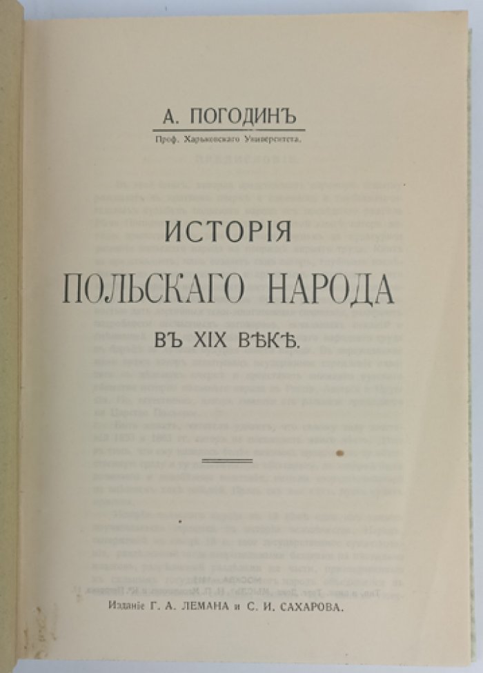 История польского народа в XIX веке: от разделов Речи Посполитой до конца «польского вопроса»