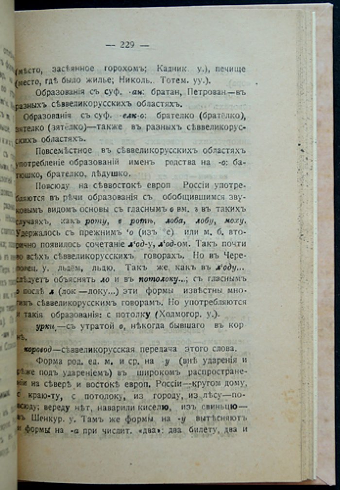 Диалектологический очерк Сибири. Выпуск I