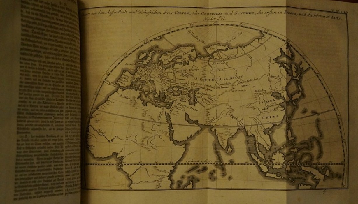 Всемирная история: немецкий перевод с английского, том 4 (с примечаниями Зигмунда Якова Баумгартена)