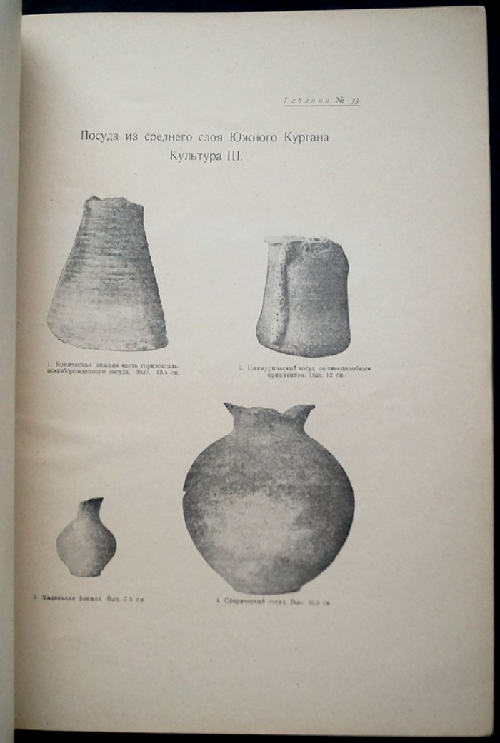 Кобранов. Историческое и культурное значение Анау: древний городище в 14 км от Ашхабада (провинциальное редкое издание с 37 таблицами иллюстраций)