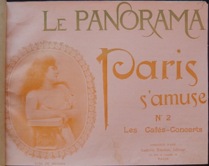 Панорама Парижа: Кафе — концерты. Альбом в двух выпусках (Panorama: Paris samuse. Les Cafes — Concerts)