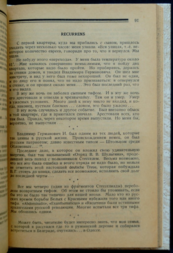 Шульгин В. В. «1920 год»: очерки о последнем этапе Белой борьбы (издание 1926)