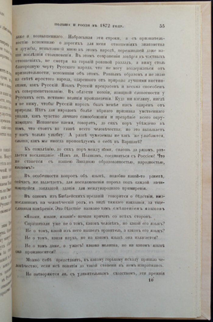Польша и Россия в 1872 году. Историко-политическое сочинение (перевод с польского)