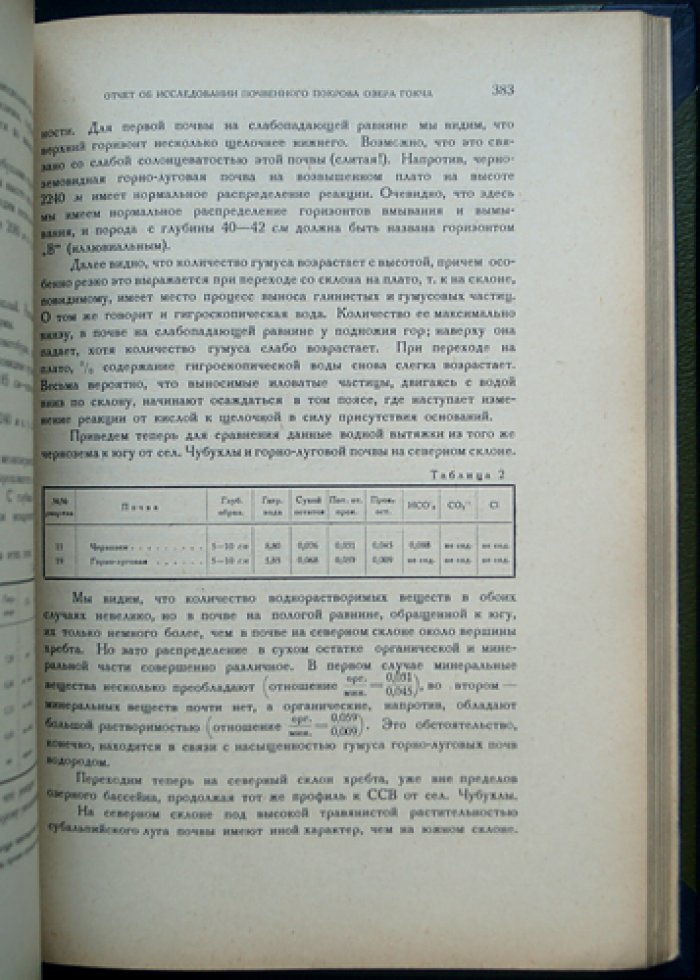 Бассейн озера Севан (Гокча). Том I. Научные результаты экспедиции 1927 года