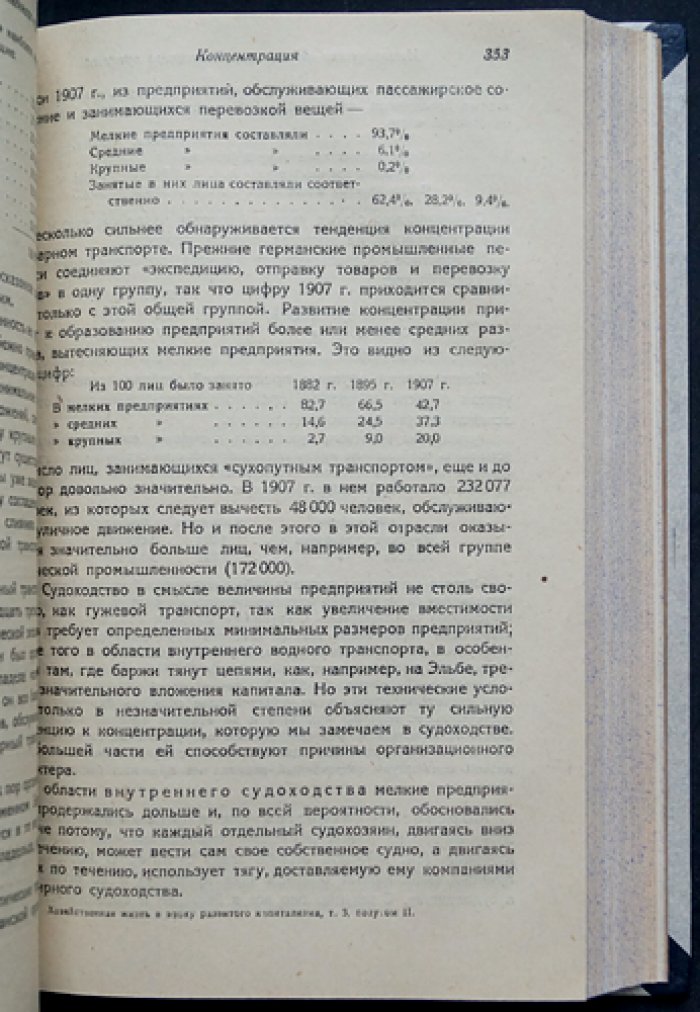 Вернер Зомбарт. Современный капитализм. Том III: хозяйственная жизнь в эпоху развитого капитализма (две части)