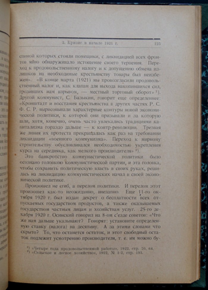 Очерки хозяйства Советской России (экономико-статистические наблюдения)