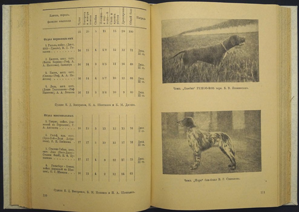 Полвека работы с легавой собакой: очерки о развитии кровного собаководства (1887–1937)