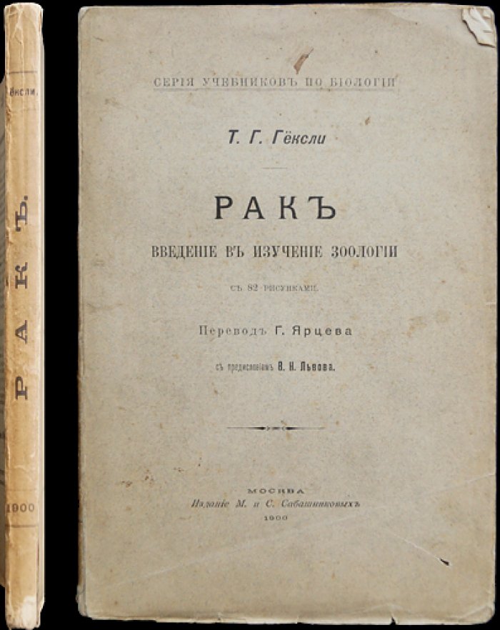 Гексли Т. Г. Рак: введение в изучение зоологии (с рисунками)