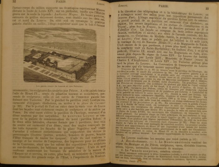 Иллюстрированный путеводитель по Парижу и окрестностям (7-е издание, 1859)