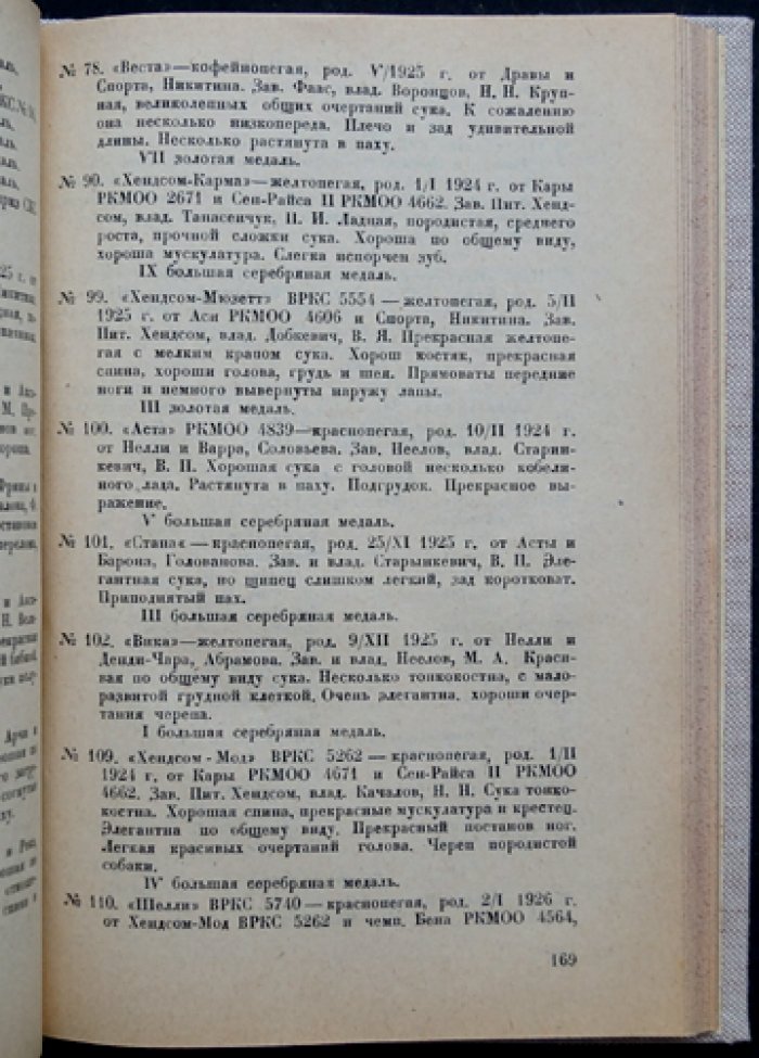 Ежегодник Секции кровного собаководства Ленинградского городского товарищества охотников (1929)