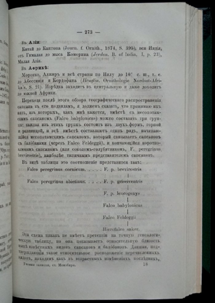 Мензбир. Орнитологическая география Европейской России. Часть I (1882)