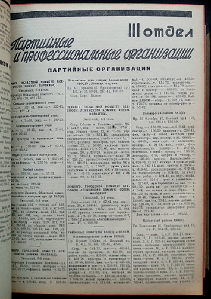 Весь Ленинград: адресная и справочная книга (1934)