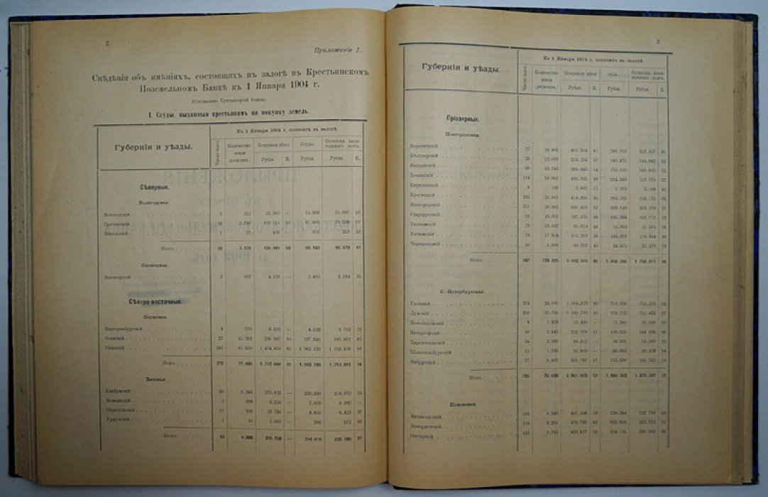 Отчет Крестьянского поземельного банка за 1903 год (XXI отчетный год)