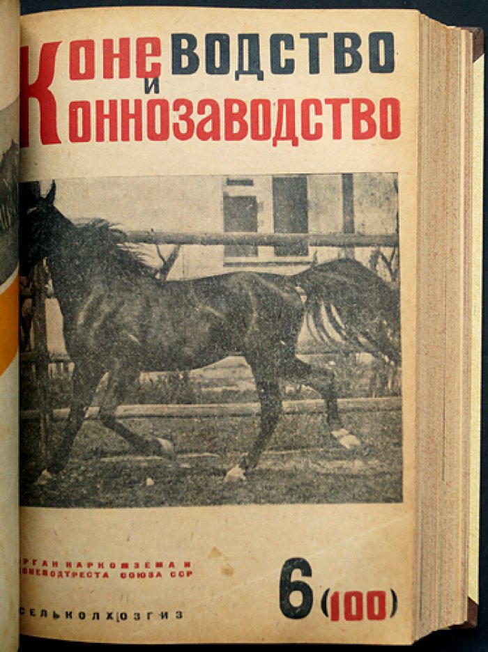 «Коневодство и Коннозаводство»: журнал Наркомзема и Коневодтреста СССР, 1931 г., №1–12 (годовой комплект)