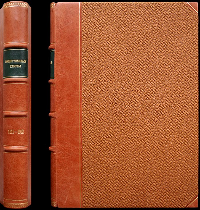 Общественные работы 1911–1912 гг. Отчет о трудовой помощи Комитета Попечительства (В.Д. Евреинов)
