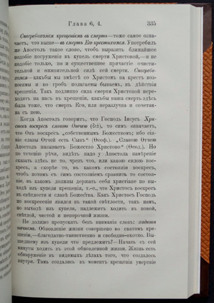Феофан (Затворник), епископ. Толкование Послания св. ап. Павла к Римлянам. В двух книгах (1890)