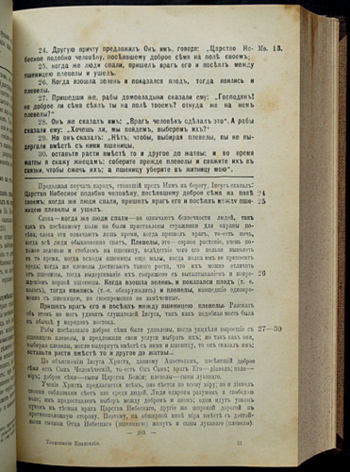 Толкование Евангелия: четвертое, значительно дополненное издание (с факсимиле рецензии и картой Палестины)