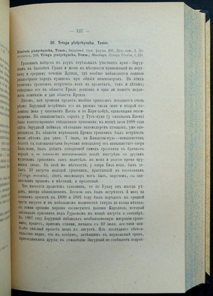 Птицы Средней Киргизской степи. Тургайская область и восточная часть Уральской губернии (монография)