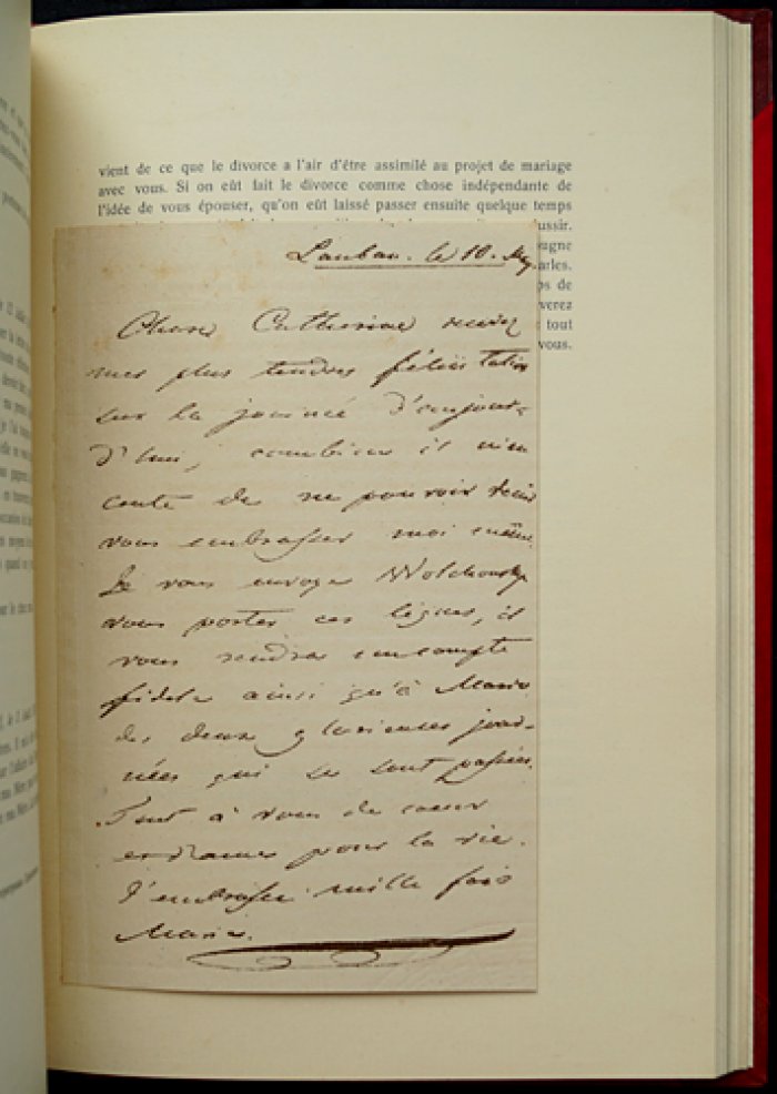 Переписка Александра I и великой княгини Екатерины Павловны (1805–1818): факсимиле писем и материалы к изданию