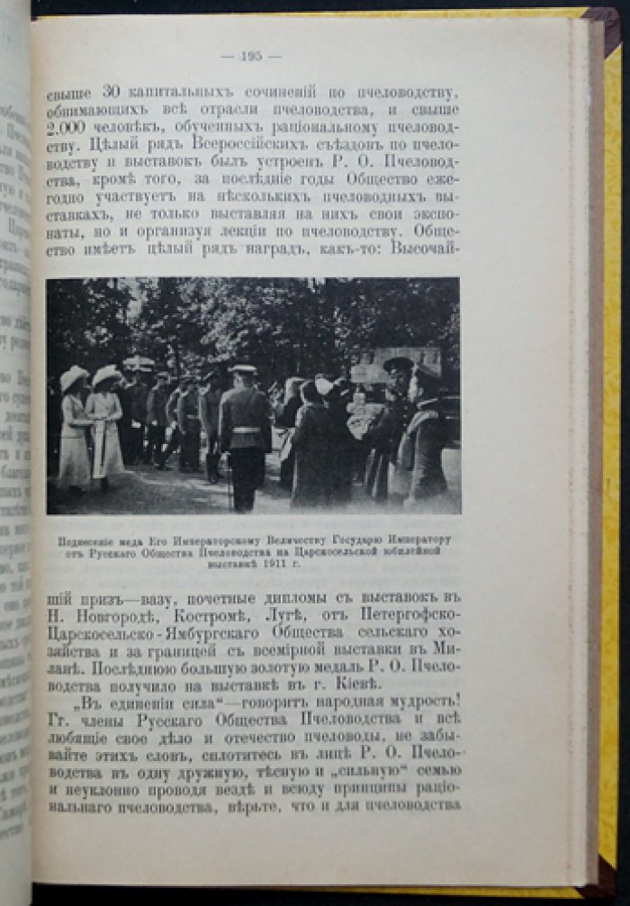 Вестник Русского общества пчеловодства: полный комплект за 1911 год (12 номеров, сквозная пагинация)