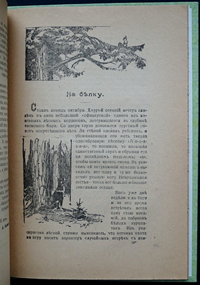 Четвёртый охотничий сборник «Наша охота» (1916): рассказы и очерки современных авторов