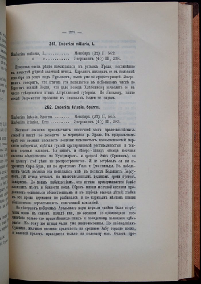 Орнитологическая фауна Арало-Каспийских степей. Научный труд В. Н. Бостанжогло (1911)