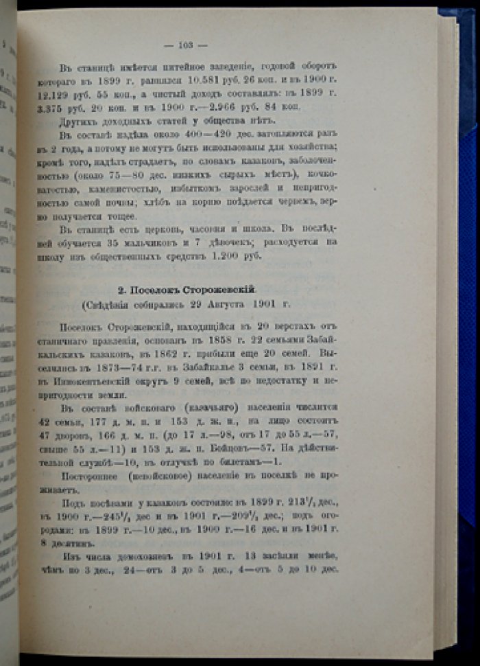 Экономическое положение приамурских казачьих войск: материалы о земельном и экономическом устройстве Амурского и Уссурийского казачьих войск (Выпуск III)