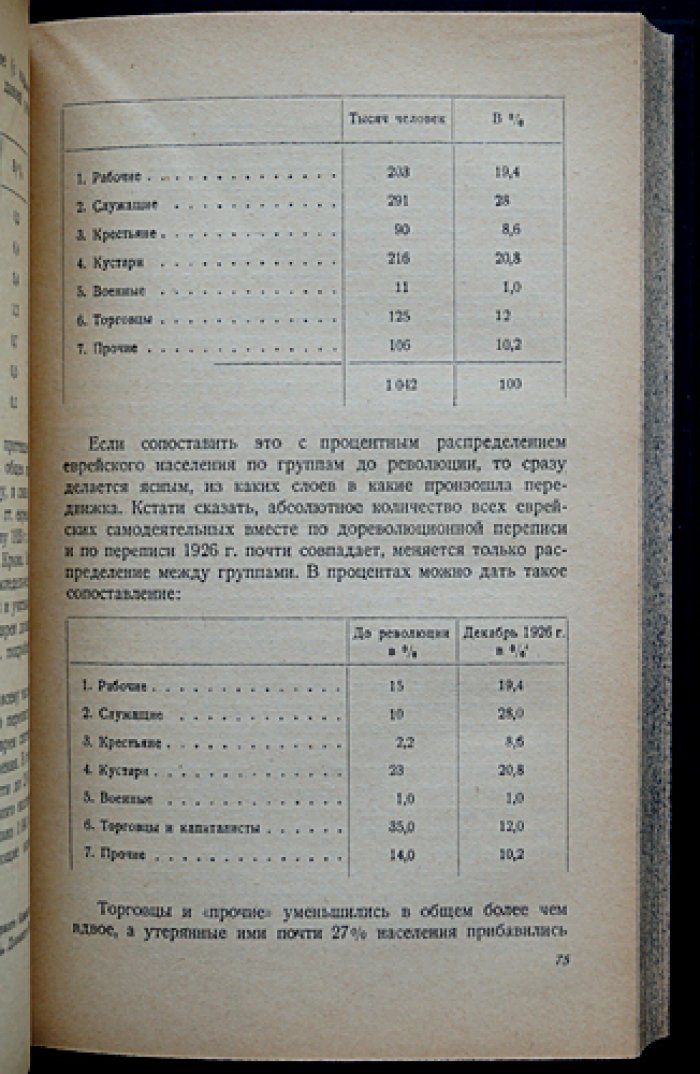 Евреи и антисемитизм в СССР: политический и экономический анализ причин (1929)