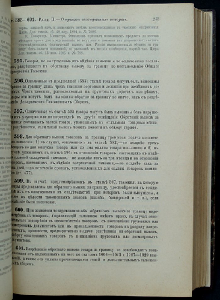 Устав таможенный. Том VI (свод законов): текст 1904 г. с инструкциями, правилами и циркулярными разъяснениями (изд. 1905)