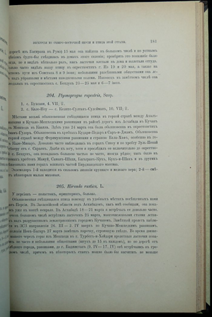 Экскурсия по Северо-Восточной Персии и её птицы