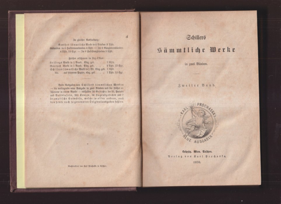 Собрание сочинений Фридриха Шиллера. Том 2 (1870)